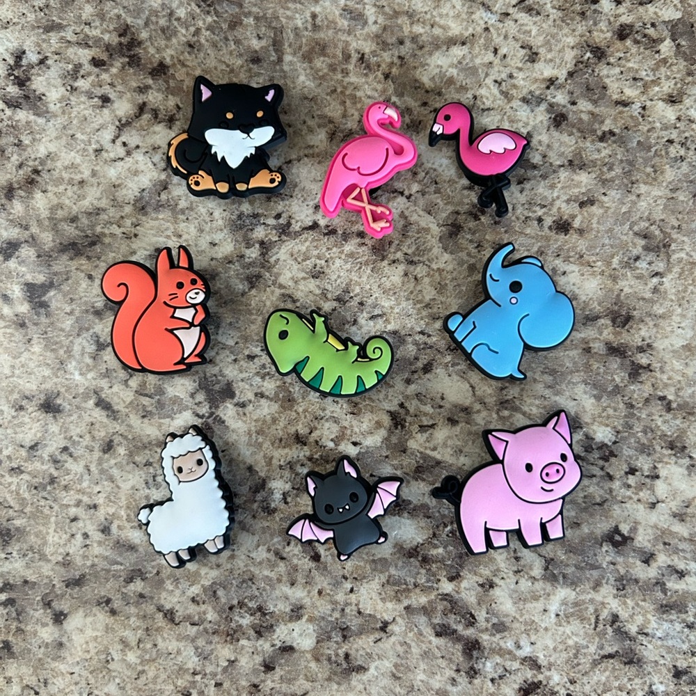 Animal Croc Charms